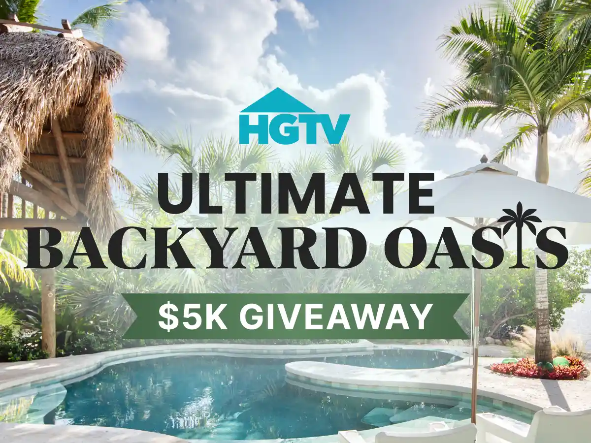 Hgtv Ultimate Backyard Oasis $5K Giveaway