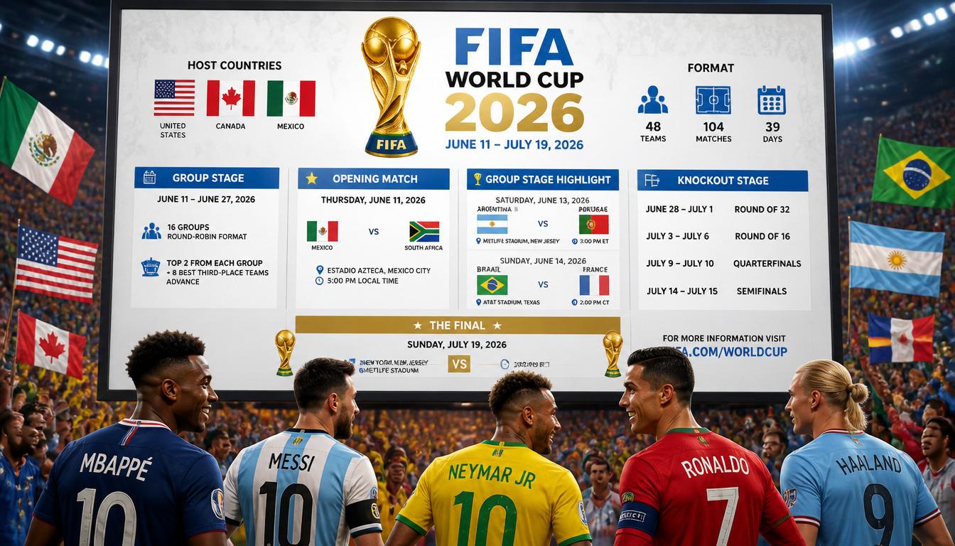 Fifa World Cup 2026 Schedule